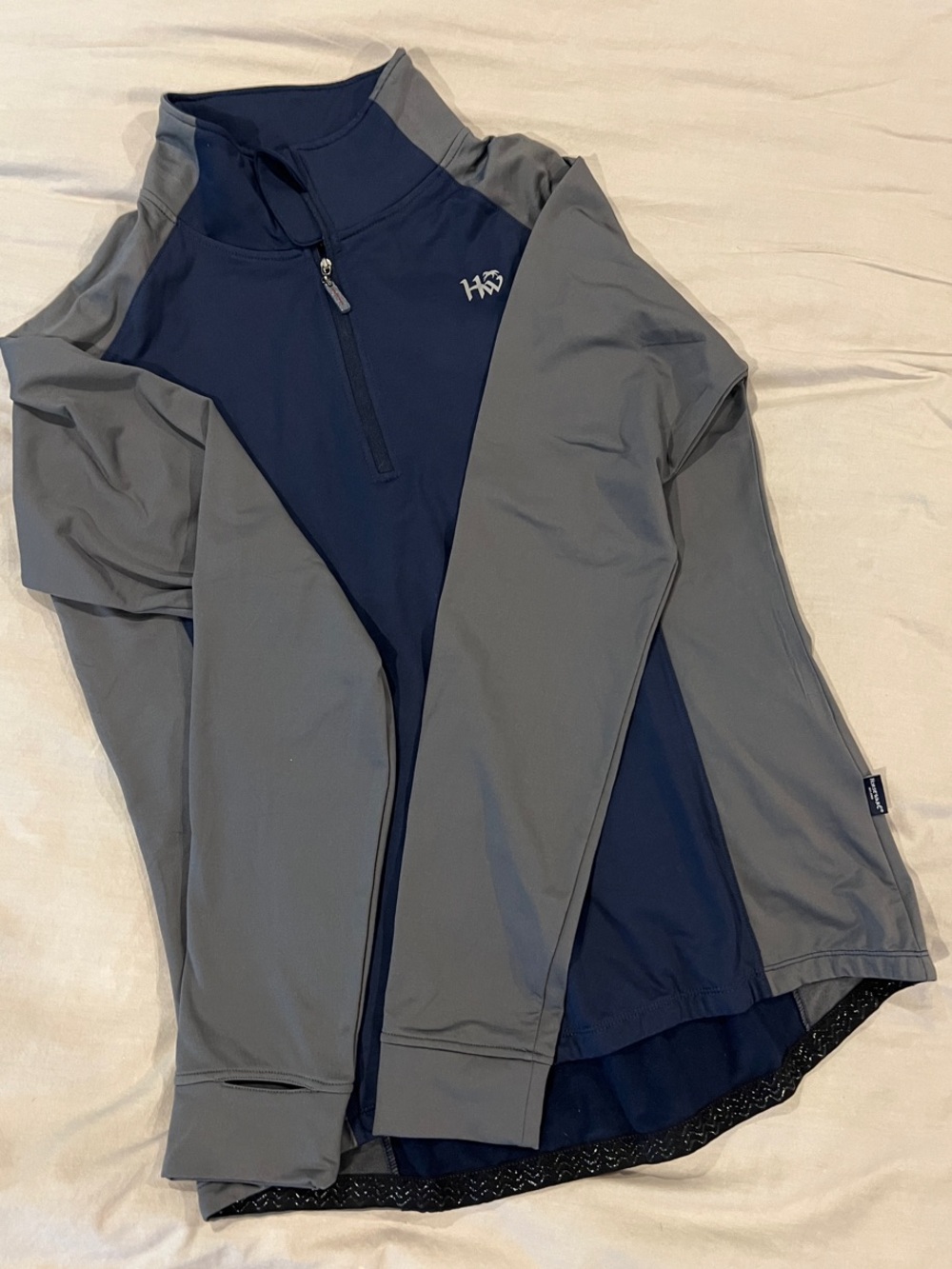 Horseware Thea Tech quarter zip fleece equestrian riding pullover Xl